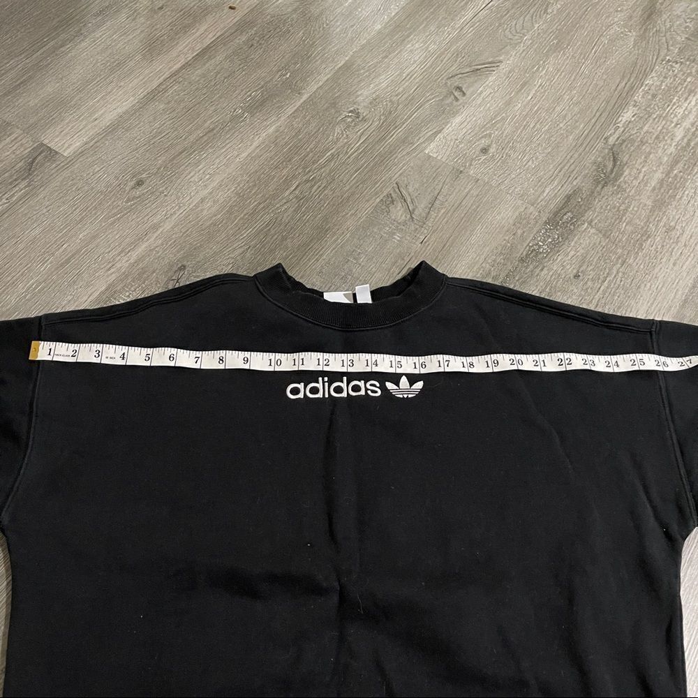 ADIDAS ORIGINALS Coeeze Fleece Sweatshirt In Black - Size S - Picture 8 of 15